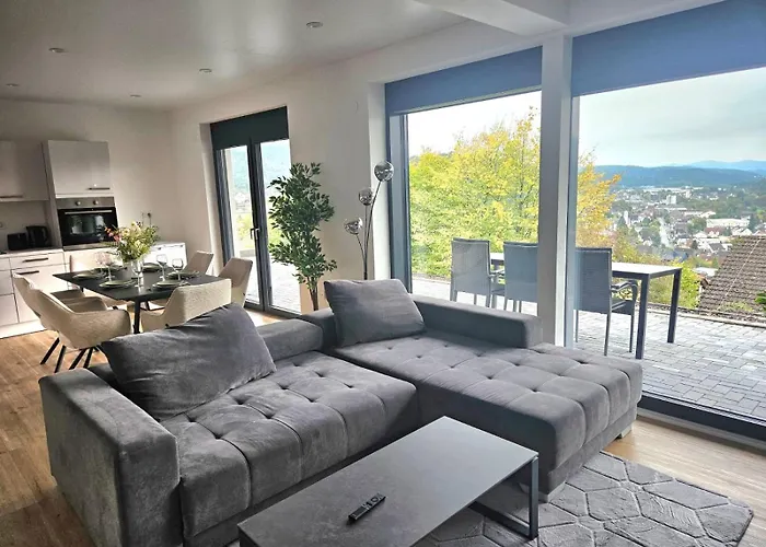 Διαμέρισμα Moderne 3-zimmer-wohnung Mit Panoramablick Biedenkopf